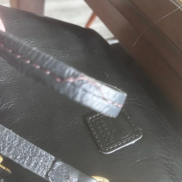 Dooney & Bourke Black Leather Satchel - BAG SALE! - Picture 11 of 14